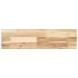 Preview: Schweberegal 80x20x4 cm Massivholz Akazie Unbehandelt