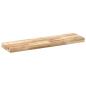 Preview: Schweberegale 2 Stk. 100x20x4 cm Massivholz Akazie Unbehandelt
