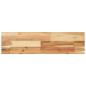 Preview: Schweberegal 100x20x4 cm Massivholz Akazie Ölbehandelt