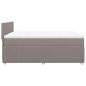 Preview: Boxspringbett mit Matratze Taupe 140x200 cm Stoff