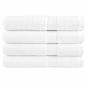 Preview: ARDEBO.de - Premium Saunatücher SOLUND 4 Stk. Weiß 80x200 cm 600 g/m²