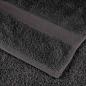 Preview: Premium Handtücher SOLUND 50 Stk. Anthrazit 100x200 cm 600 g/m²