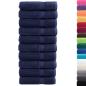 Preview: Premium Badetücher SOLUND 10 Stk. Marineblau 100x150 cm 600 g/m²