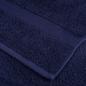 Preview: Premium Handtücher SOLUND 10 Stk. Marineblau 100x200 cm 600 g/m²