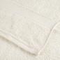 Preview: Premium Badetücher SOLUND 2 Stk. Creme 100x150 cm 600 g/m²