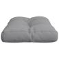 Preview: Palettenkissen Grau 50x40x12 cm Stoff