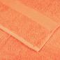Preview: Premium-Duschtücher SOLUND 4 Stk. Orange 70x140 cm 600 g/m²
