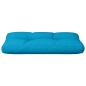 Preview: Palettenkissen Hellblau 70x40x12 cm Stoff
