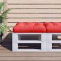 Preview: ARDEBO.de - Palettenkissen Rot 50x50x12 cm Stoff