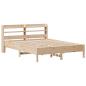 Preview: Massivholzbett ohne Matratze 150x200 cm Kiefernholz