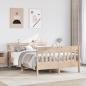 Preview: ARDEBO.de - Massivholzbett ohne Matratze 120x200 cm Kiefernholz