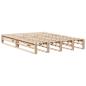 Preview: Massivholzbett ohne Matratze 120x190 cm Kiefernholz