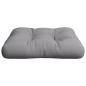 Preview: Palettenkissen Grau 58x58x10 cm Stoff