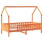 Preview: Kinderbett mit Schubladen 80x200 cm Massivholz Kiefer