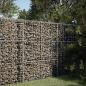 Preview: ARDEBO.de - Gabione mit Deckel 100x100x150 cm Verzinktes Eisen