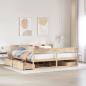 Preview: ARDEBO.de - Massivholzbett ohne Matratze 200x200 cm Kiefer