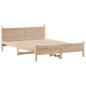 Preview: Massivholzbett ohne Matratze 140x200 cm Kiefernholz