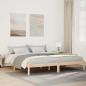 Preview: ARDEBO.de - Massivholzbett Extra Lang ohne Matratze 200x210 cm Kiefernholz