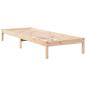 Preview: Massivholzbett Extra Lang ohne Matratze 100x210 cm Kiefernholz