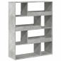 Preview: Raumteiler Betongrau 100x33x125,5 cm Holzwerkstoff