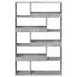 Preview: B?cherregal Betongrau 100x33x156,5 cm Holzwerkstoff