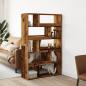 Preview: ARDEBO.de - Raumteiler Altholz-Optik 100x33x156,5 cm Holzwerkstoff