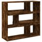 Preview: Raumteiler Räuchereiche 100x33x94,5 cm Holzwerkstoff