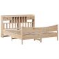 Preview: Massivholzbett ohne Matratze 180x200 Kiefernholz