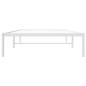Preview: Bettgestell Metall Weiß 100x200 cm