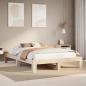Preview: ARDEBO.de - Massivholzbett ohne Matratze 140x190 cm Kiefernholz
