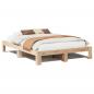 Preview: Massivholzbett ohne Matratze 140x190 cm Kiefernholz