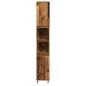 Preview: Badschrank Altholz-Optik 30x30x190 cm Holzwerkstoff