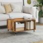 Preview: ARDEBO.de - Couchtisch Altholz-Optik 60x50x36,5 cm Holzwerkstoff