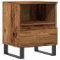 Preview: Nachttisch Altholz-Optik 40x35x50 cm Holzwerkstoff