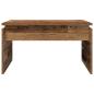 Preview: Couchtisch Altholz-Optik 68x50x38 cm Holzwerkstoff