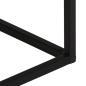 Preview: Konsolentisch 110x30x75 cm Massivholz Akazie und Eisen