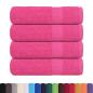 Preview: Handtücher FROGN 4 Stk. Rosa 50x100 cm 360 g/m²