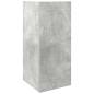 Preview: Beistelltisch mit Ablage Betongrau 25,5x27x60 cm
