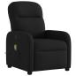 Preview: Massagesessel Schwarz Stoff