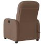 Preview: Massagesessel Braun Stoff