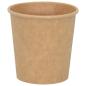 Preview: Pappbecher 1000 Stk. 4oz 100ml Braun