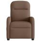 Preview: Massagesessel Elektrisch Braun Stoff