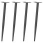 Preview: Konsolentischbeine Konische Form 4 Stk. Anthrazit 72-73 cm Stahl