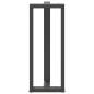 Preview: Bartischbeine T-Form 2 Stk. Anthrazit 40x35x(100-101) cm Stahl