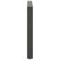 Preview: Esstischbeine Anthrazit 2 Stk. 80x(72-73) cm Stahl