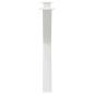 Preview: Esstischbeine X-Form 2 Stk. Weiß 90x(72-73) cm Stahl