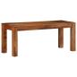 Preview: ARDEBO.de - Bank 110 cm Massivholz Akazie