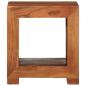 Preview: Beistelltisch 37x29x40 cm Massivholz Akazie