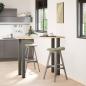 Preview: ARDEBO.de - Bartischbeine 4 Stk. Anthrazit 110-112 cm Stahl