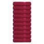 Preview: ARDEBO.de - Duschtücher FROGN 10 Stk. Bordeaux 70x140 cm 360 g/qm